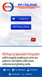 Mobile Screenshot of kpjkajang.com